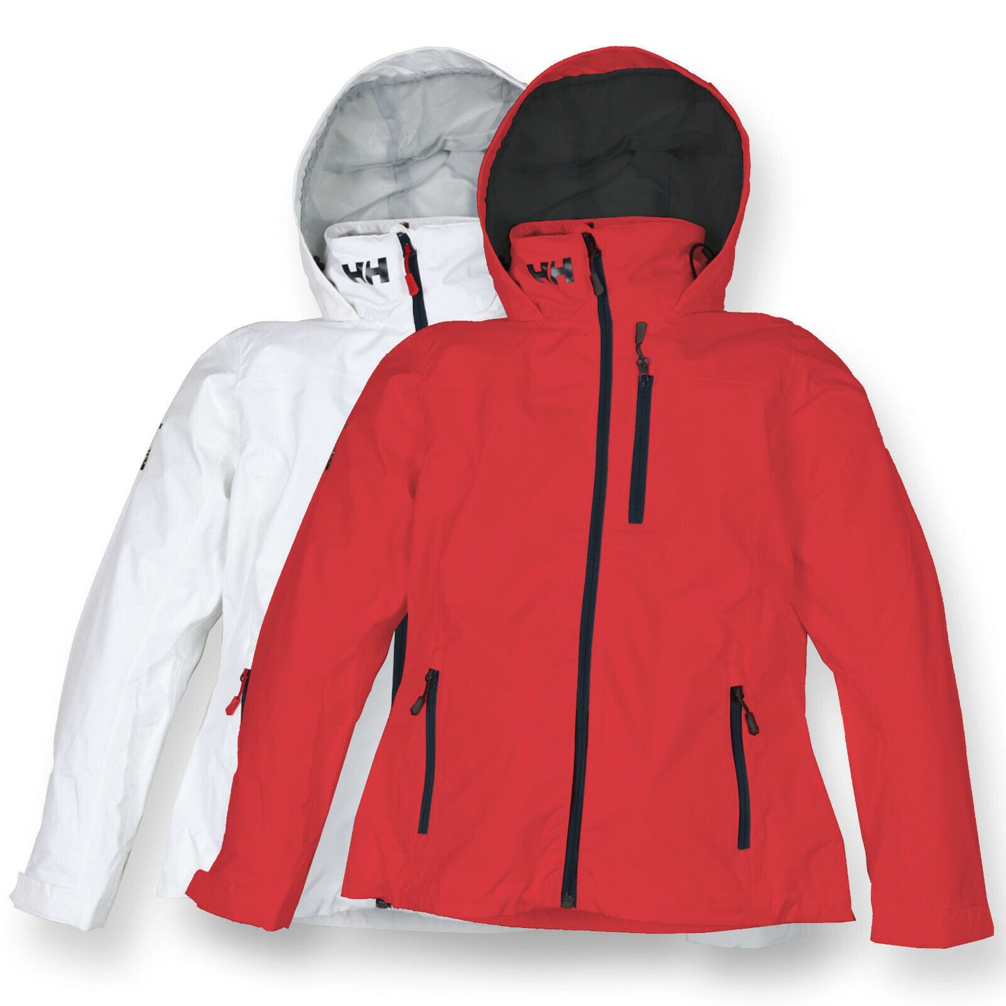 Helly Hansen - Ladies Jacket Waterproof & Windproof Jacket - Red & White