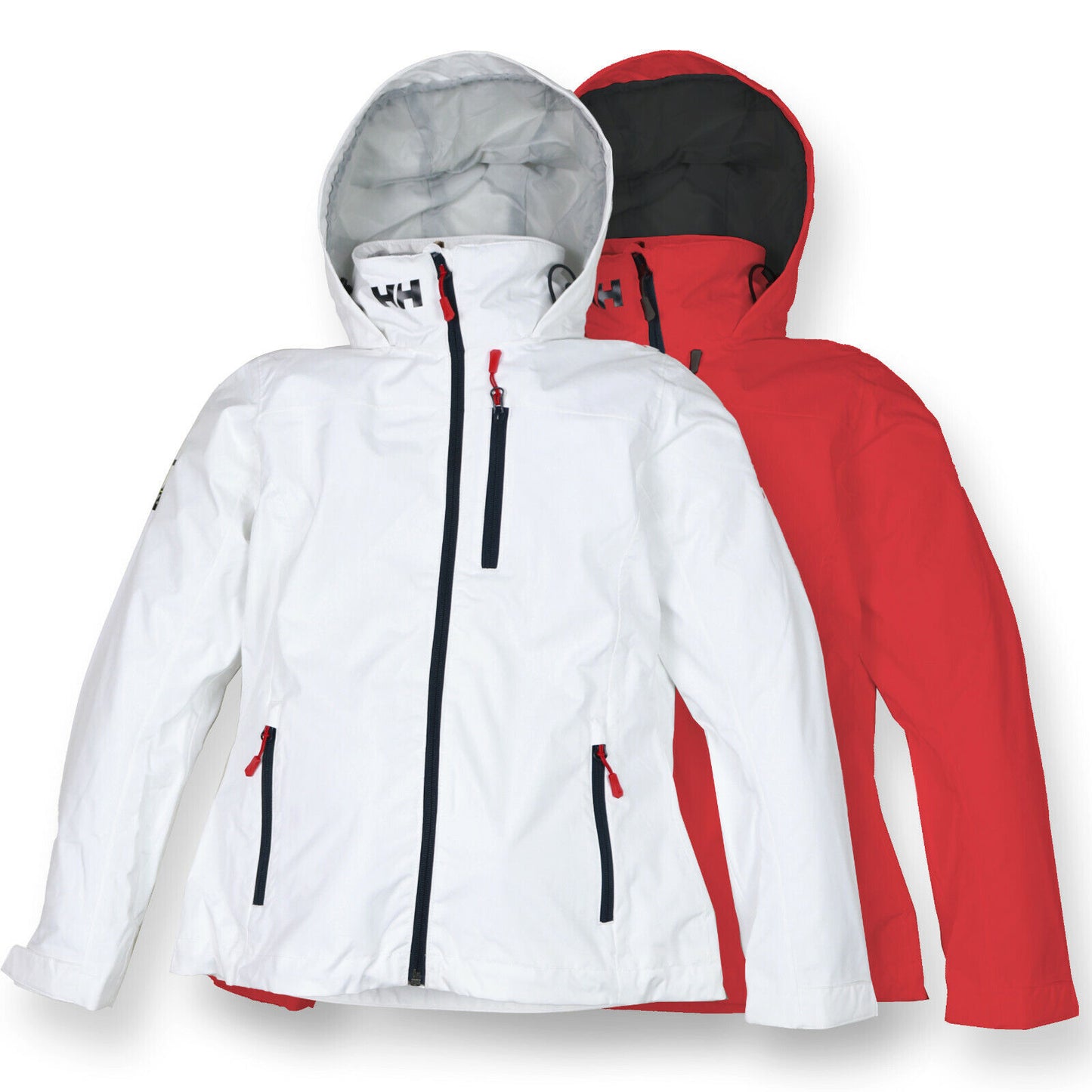 Helly Hansen - Ladies Jacket Waterproof & Windproof Jacket - Red & White