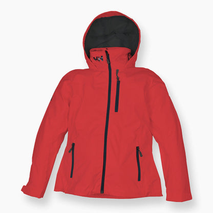 Helly Hansen - Ladies Jacket Waterproof & Windproof Jacket - Red & White