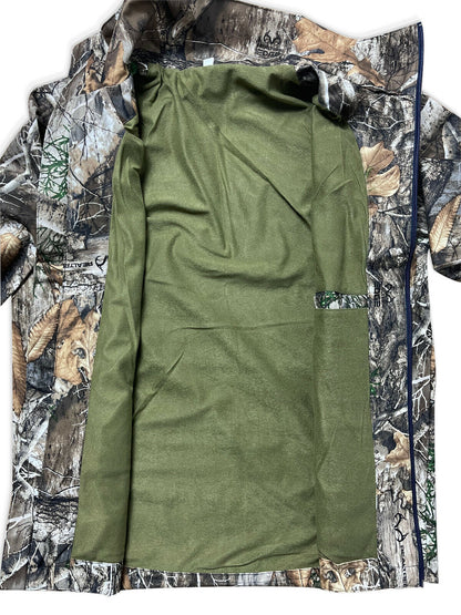 Hunting Jacket - Light Fleece Jacket - Colour REALTREE EDGE - No Tag No Label