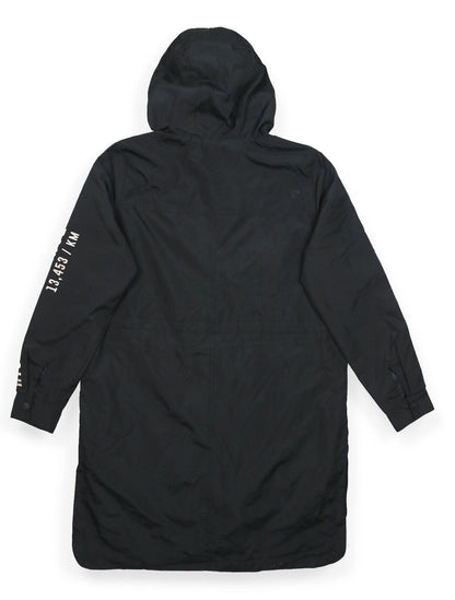 Ladies Lightweight Hooded Outwear Jacket - Black