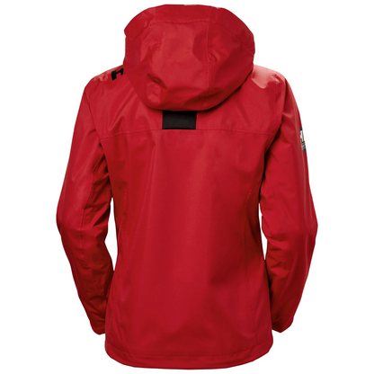Helly Hansen - Ladies Hooded Midlayer Crew Sailing Jacket  - Red & White