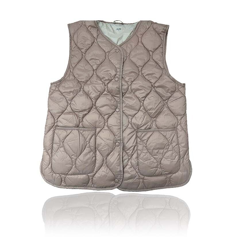 LADIES GILET QUILTED LIGHT VEST - HIGH THERMAL INSULATION COMFORTEMP