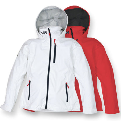 Helly Hansen - Ladies Jacket Waterproof & Windproof Jacket - Red & White